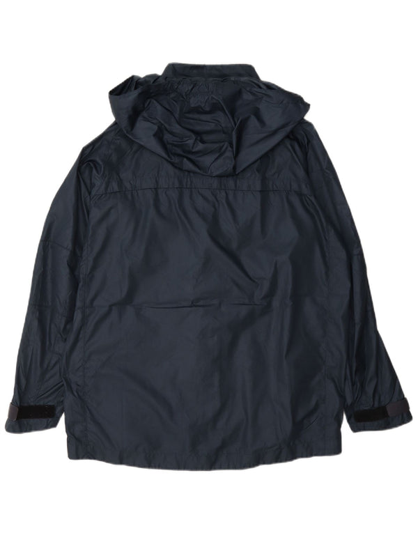 Nike Barcelona Kapuzen-Regenjacke für Jungen, 13–14 Jahre, XL, Marineblau, Polyester