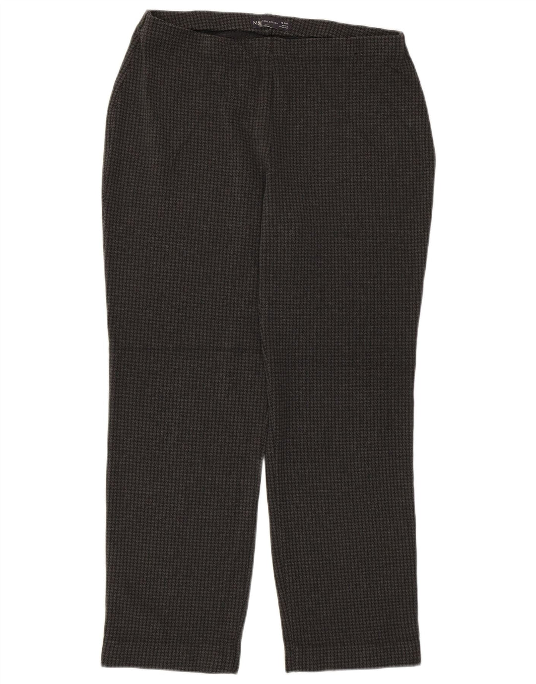 Marks & Spencer Damen-Hose, kurz geschnitten, UK 12, M, W30, L26, Grau