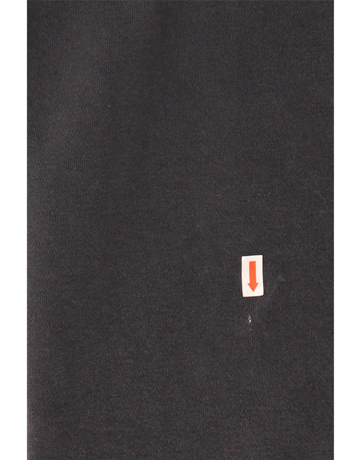 REEBOK Mens Tracksuit Trousers Large  Navy Blue Cotton