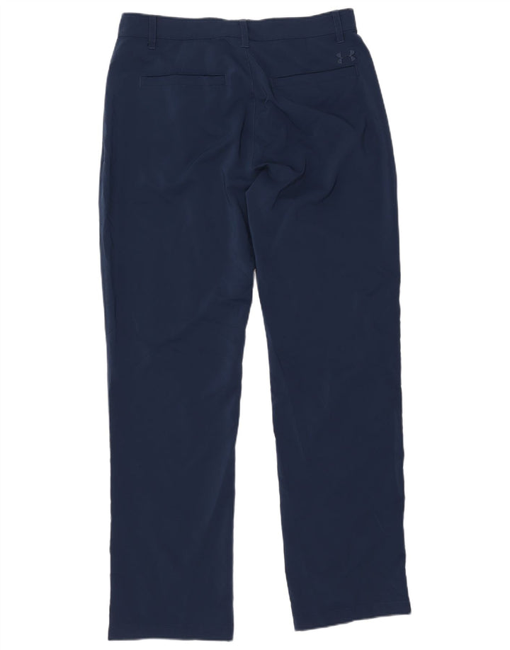 UNDER ARMOUR Gerade Freizeithose für Herren, W34, L32, Marineblau, Polyester