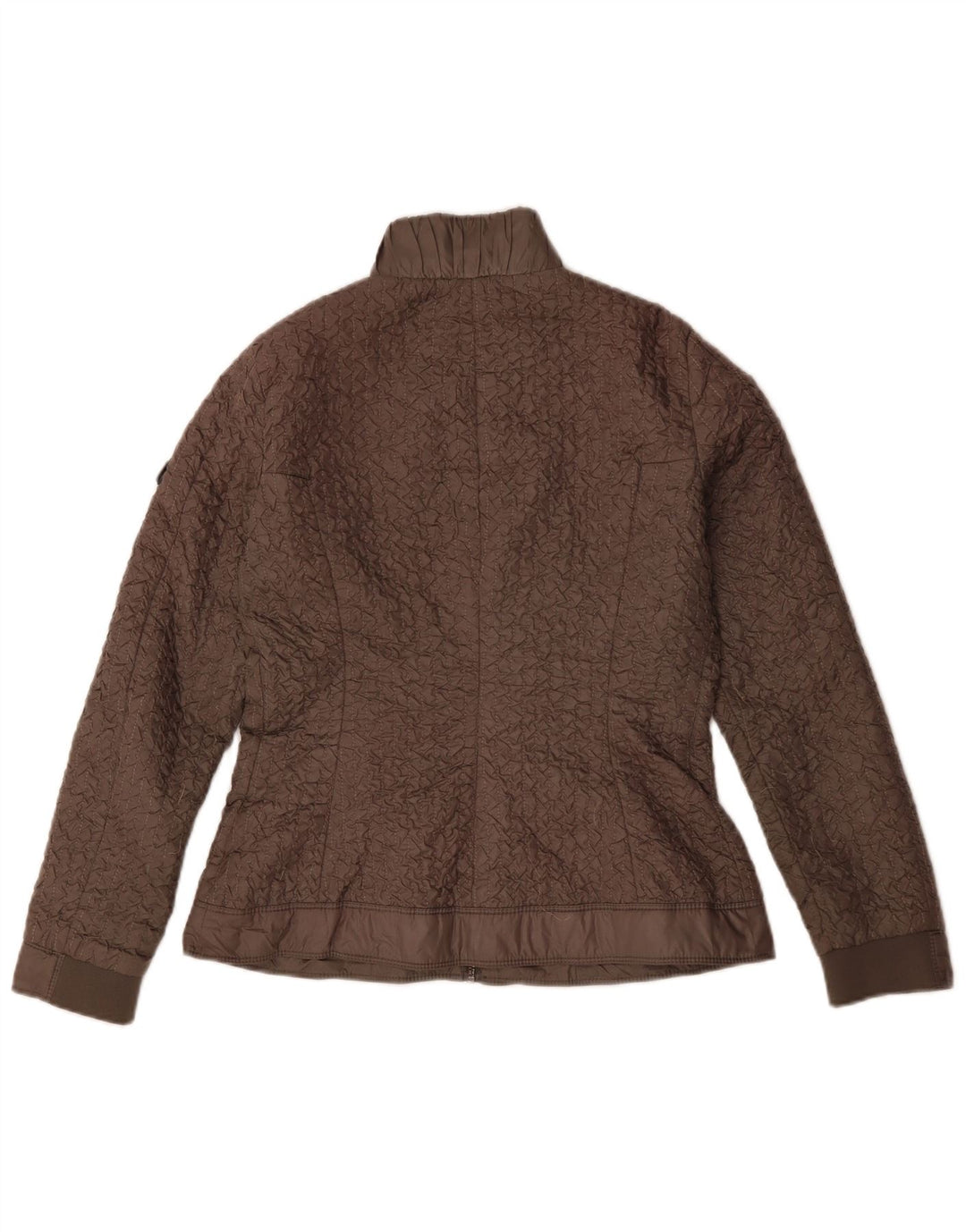 Zara Damen Bomberjacke UK 14 Mittelbraun