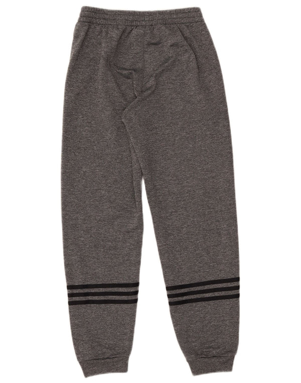 Adidas Jungen-Trainingshose, Jogginghose, 11–12 Jahre, graues Polyester
