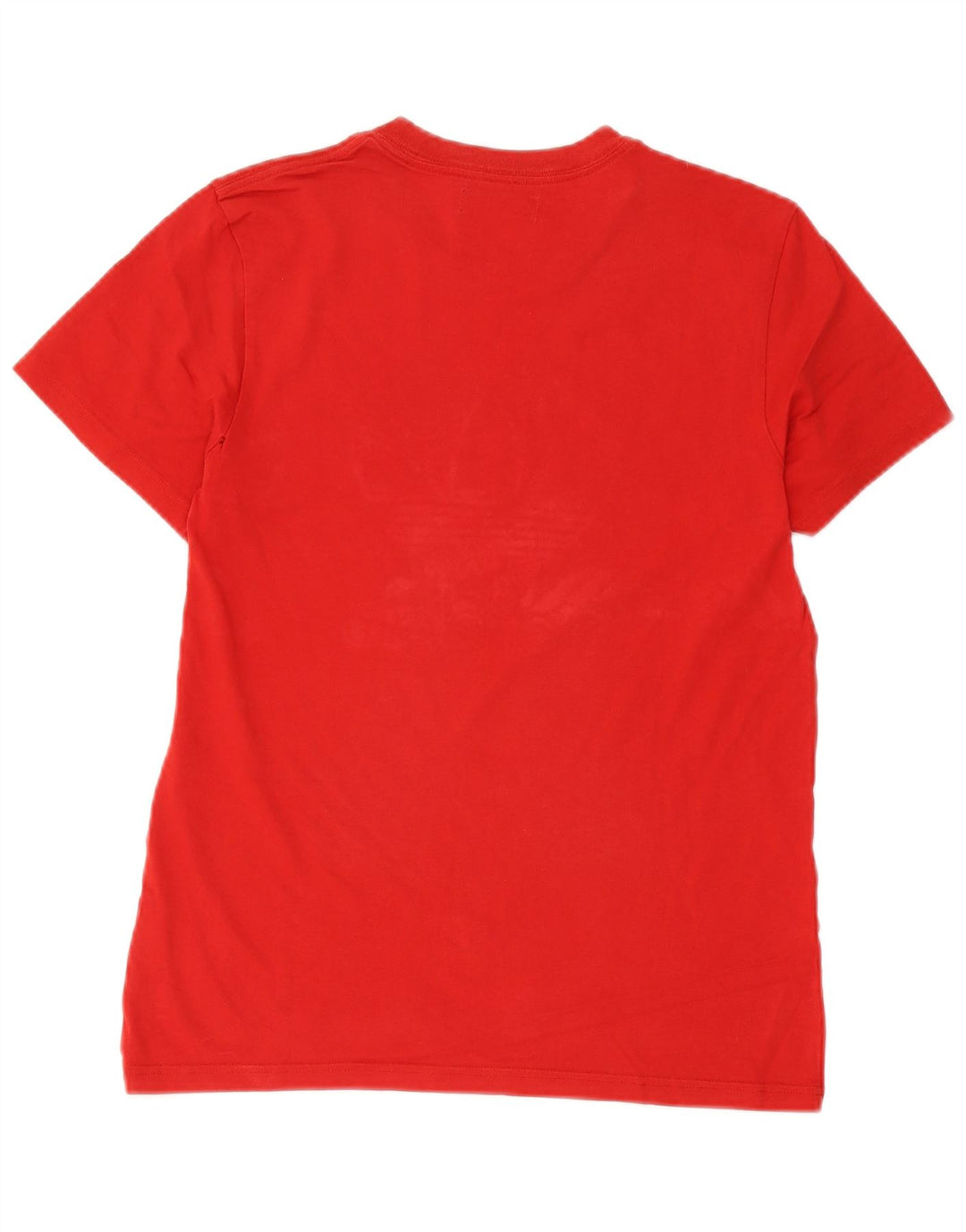 Adidas Herren Grafik T-Shirt Top Small Rot Baumwolle