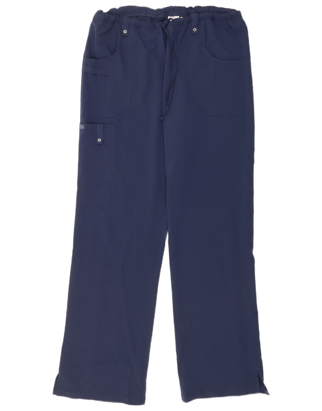 Dickies Gerade Cargohose für Damen, Größe L, W34, L33, Marineblau, Polyester