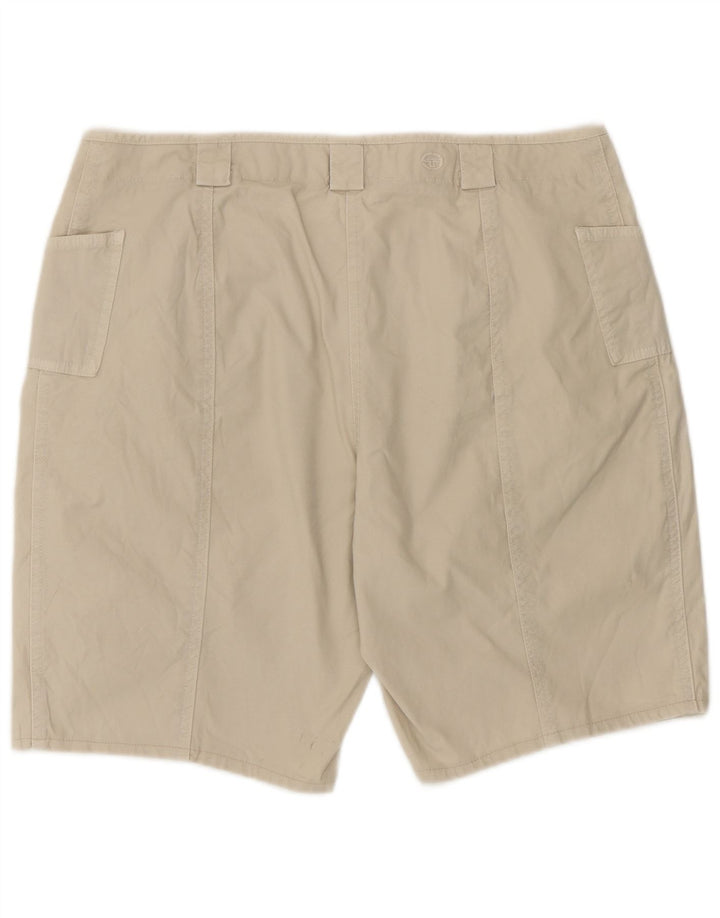Sergio Tacchini Damen Cargo-Shorts, Größe L, W32, Beige