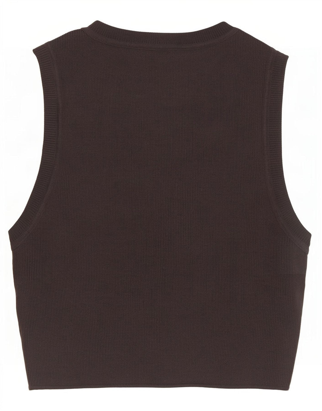 Zara Damen Crop Vest Top UK 12 Mittelgraue Viskose