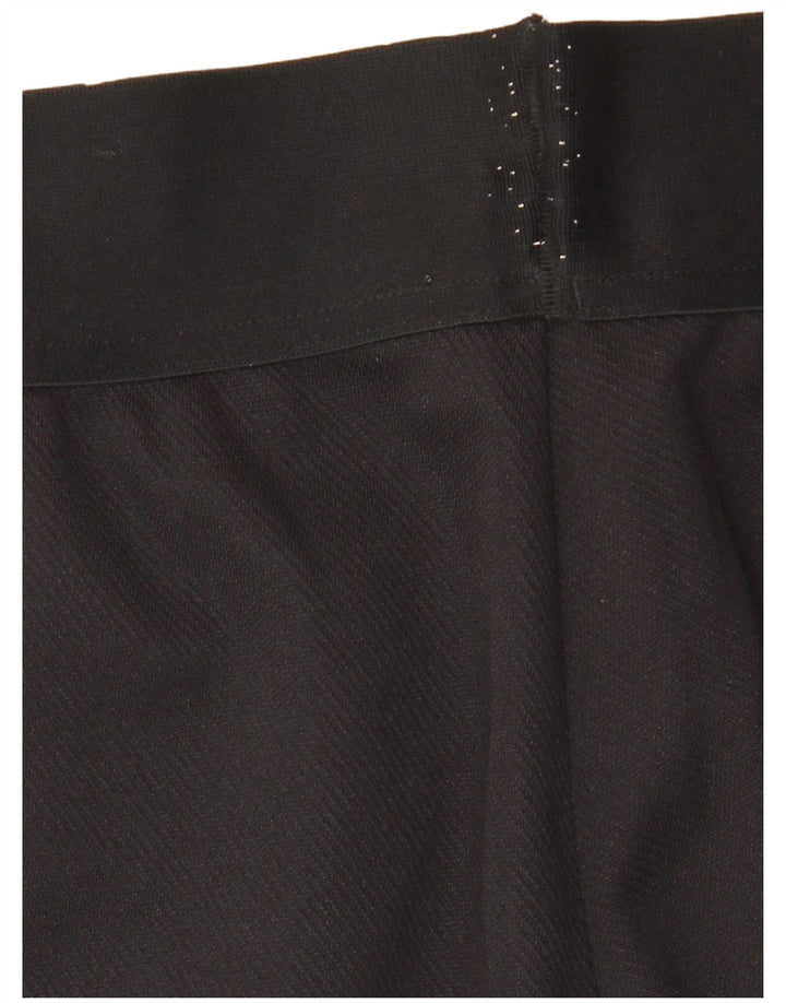 ADIDAS Damen Trainingshose UK 8/10 Small Schwarz Polyester