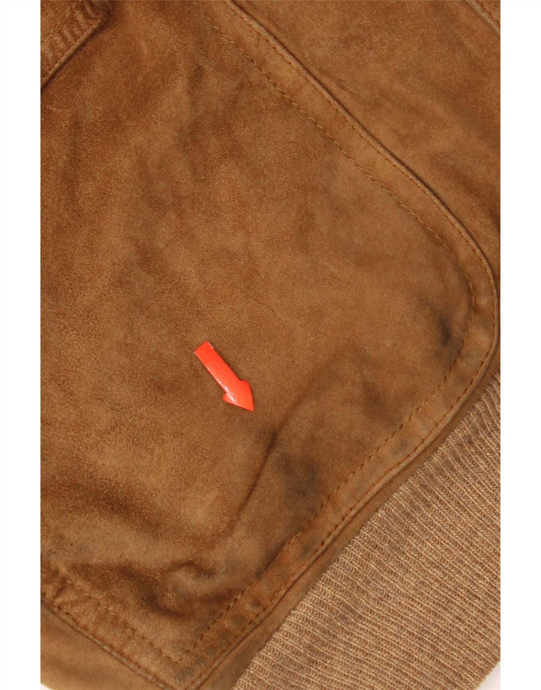 Salfra Herren Wildleder Bomberjacke IT 52 XL Braunes Leder