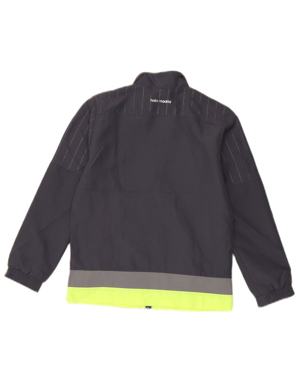 Adidas Jungen Grafik-Trainingsoberteil, Jacke, 7–8 Jahre, Grau, Farbblock