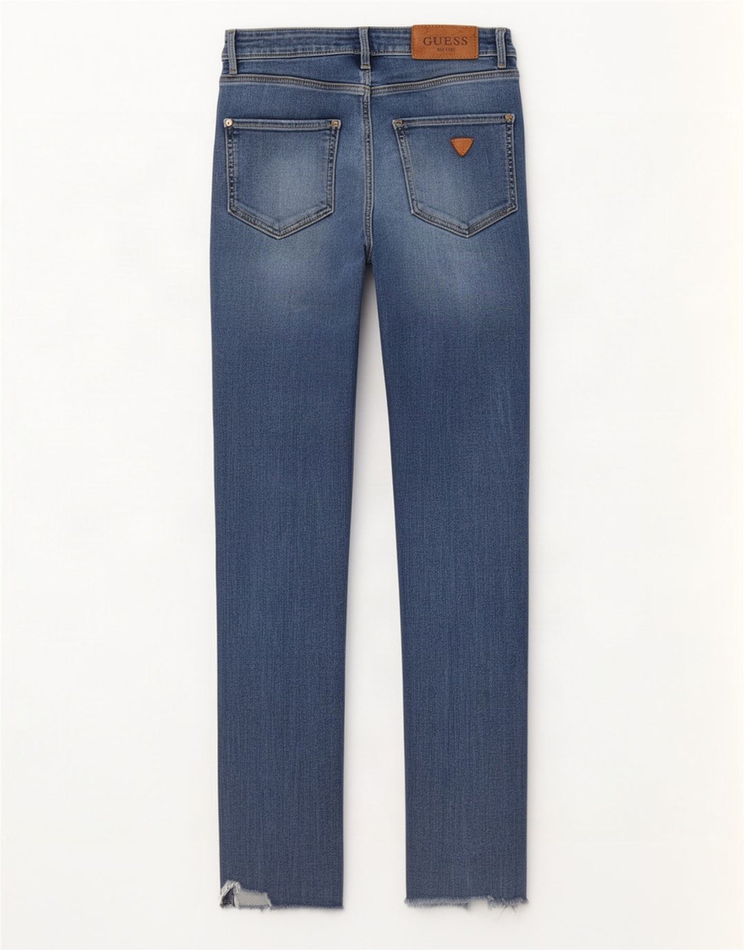 Guess Damen Slim Jeans W28 L27 Blau
