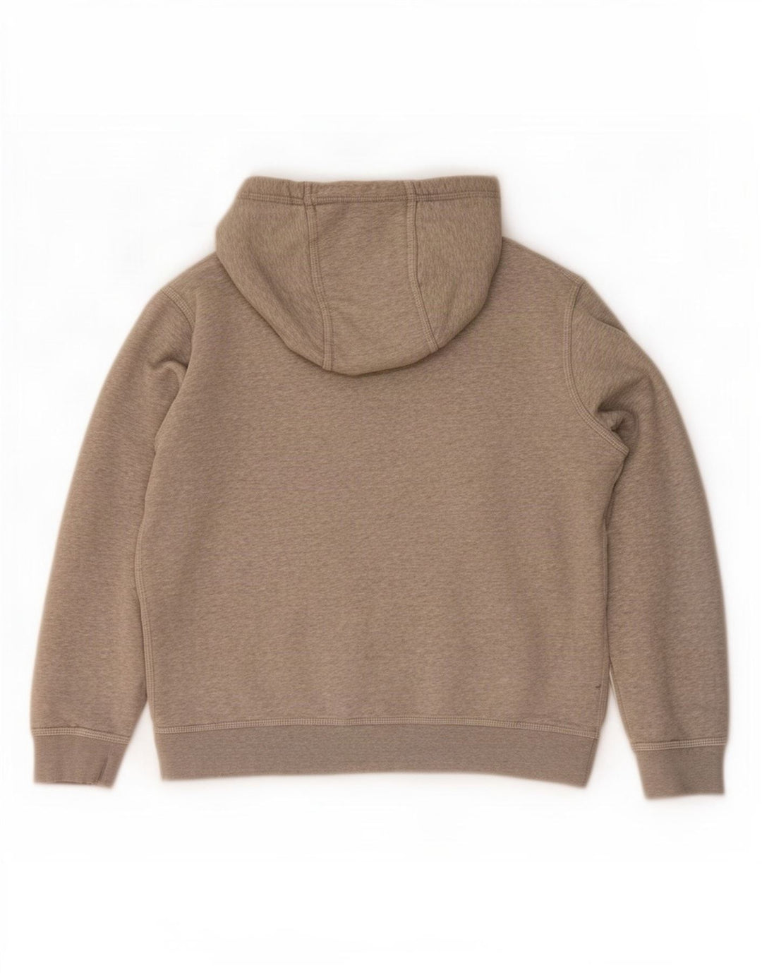 Nike Herren-Kapuzenpullover mit Grafik, mittelgrau gefleckte Baumwolle