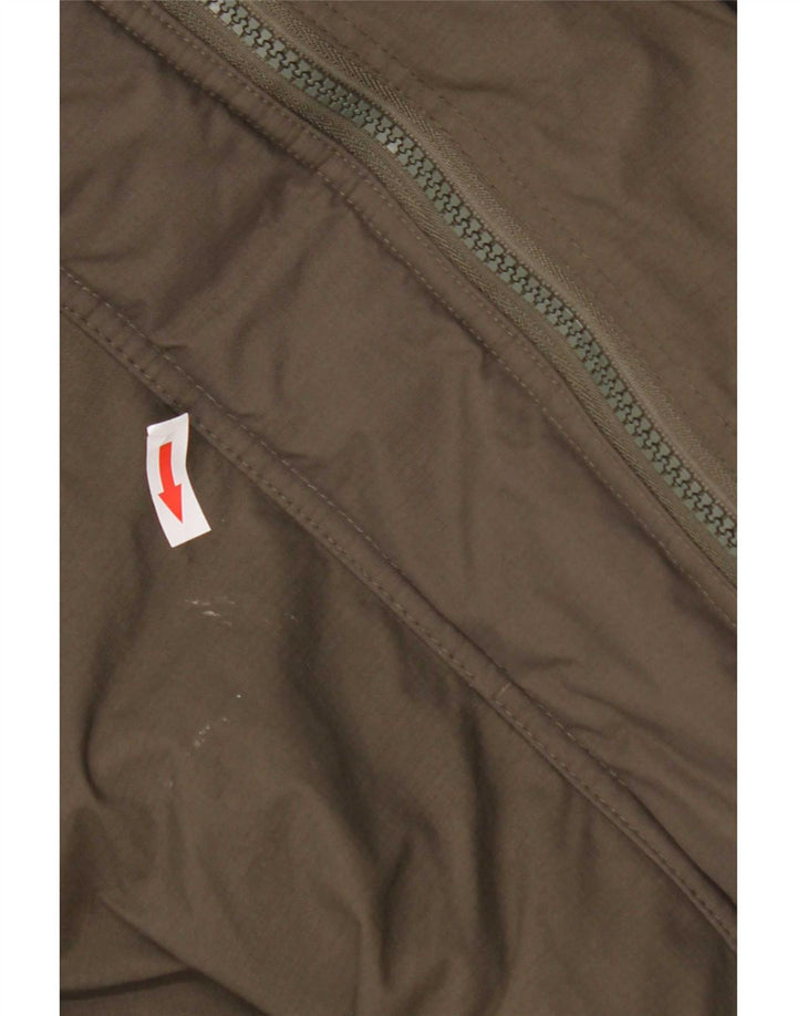 Superdry Damen Graphic Windjacke UK 14 Medium Khaki