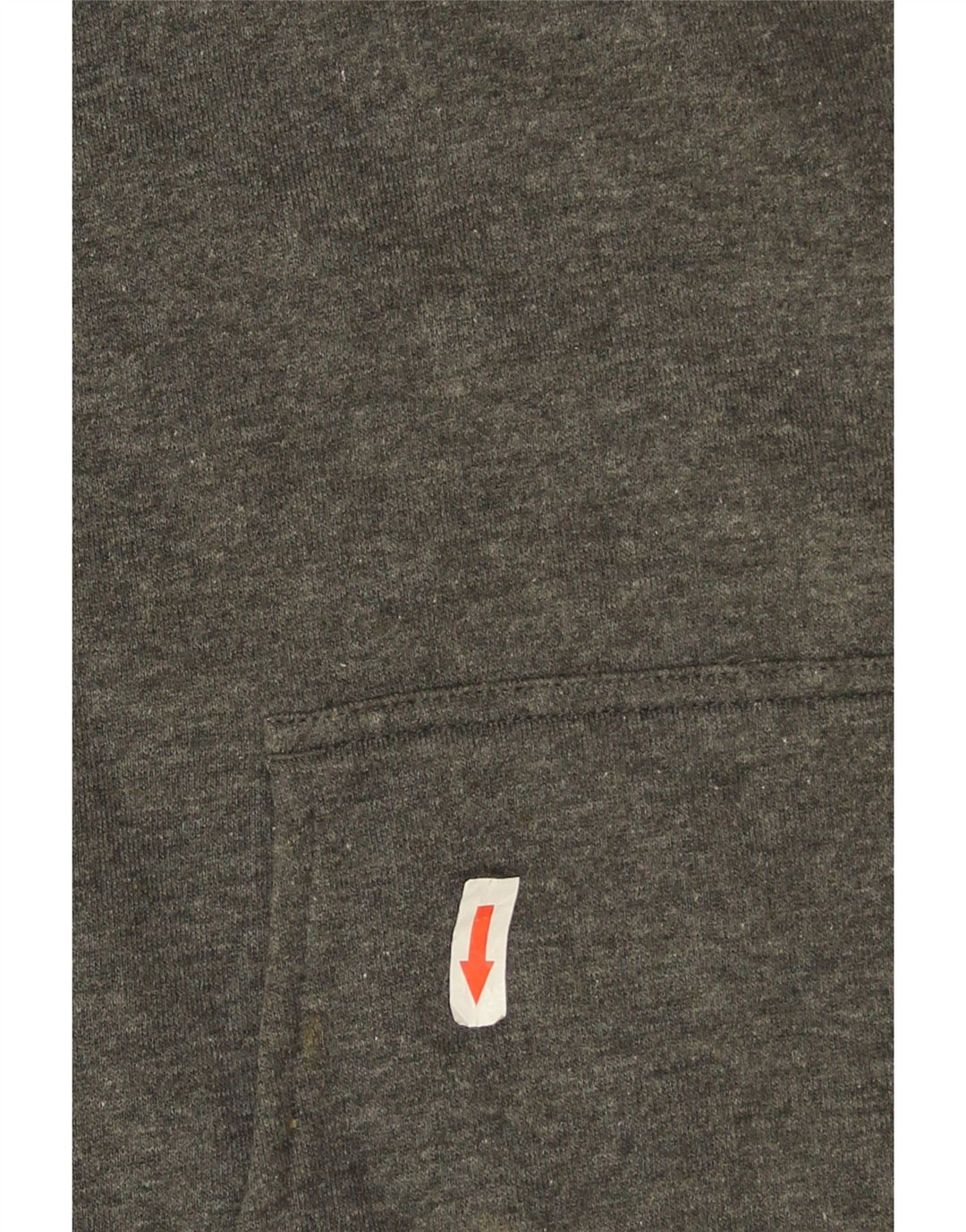 Nike Womens Graphic Oversized Hoodie Pullover US 8/10 Mittelgraue Baumwolle