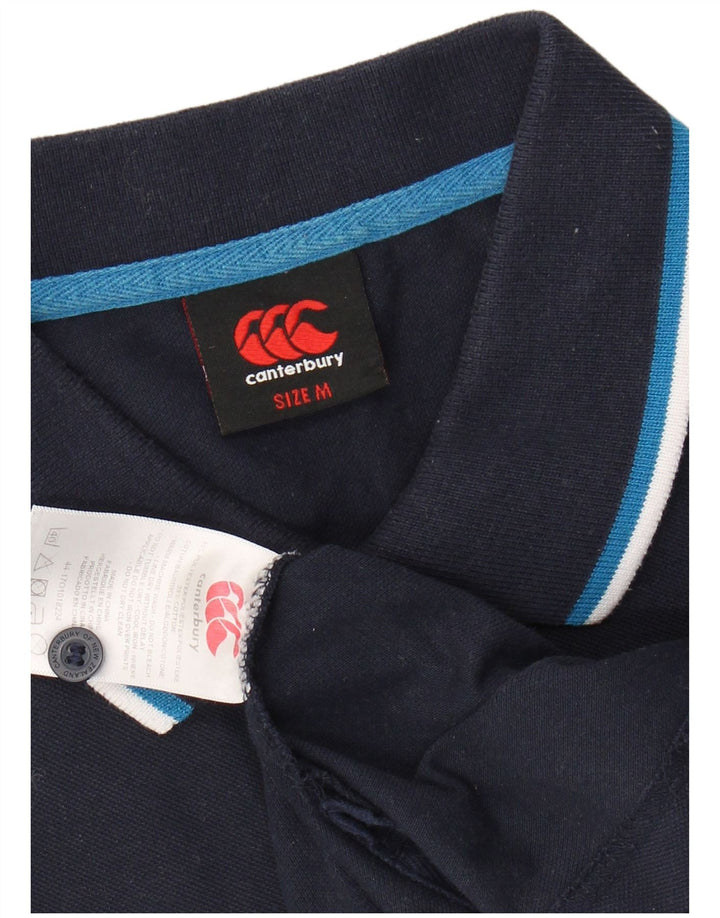 CANTERBURY Herren-Poloshirt, mittelgroß, marineblau, Polyester
