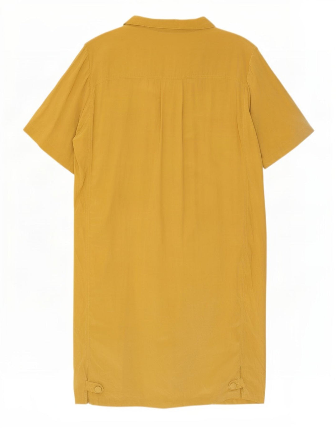 Diana Bentalls Damen-Etuikleid IT 50 XL aus gelber Seide