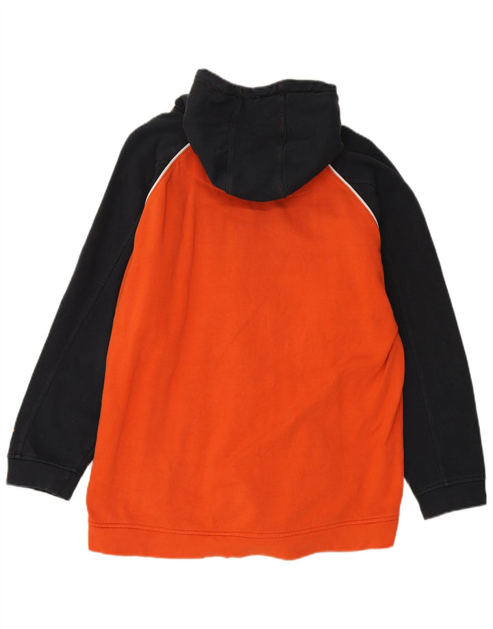 Starter Herren-Kapuzenpullover mit Reißverschluss, groß, Orange