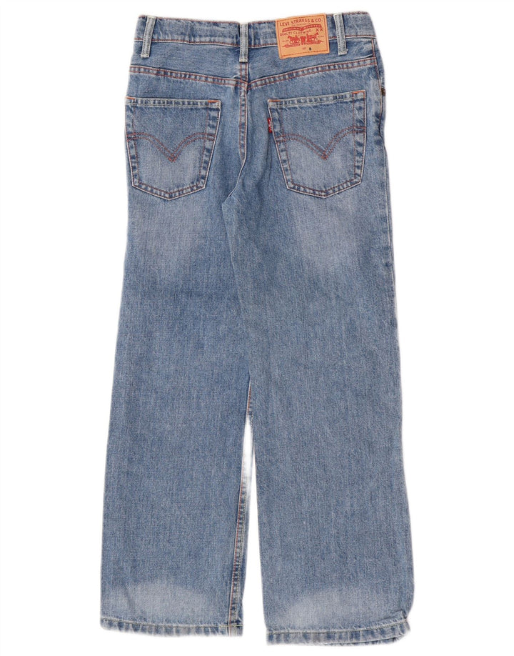 Levi's Straight Jeans für Jungen, 7–8 Jahre, W24 L23, blaue Baumwolle