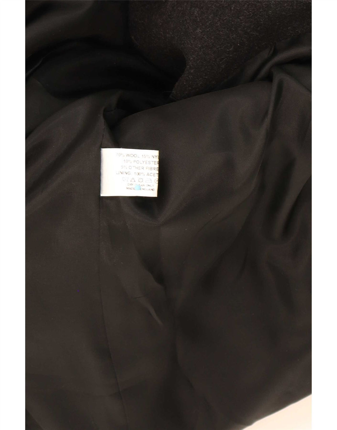 Helene Berman Damen Blarney Mantel UK 12 Mittelschwarze Wolle