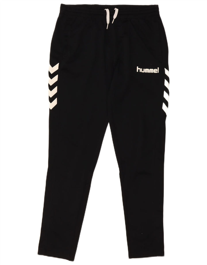 HUMMEL Herren-Trainingshose mit Grafik, Größe S, Schwarz, Polyester
