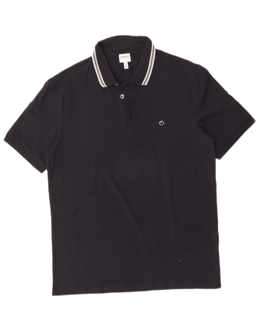 ARMANI COLLEZIONI Herren Poloshirt Medium Marineblau