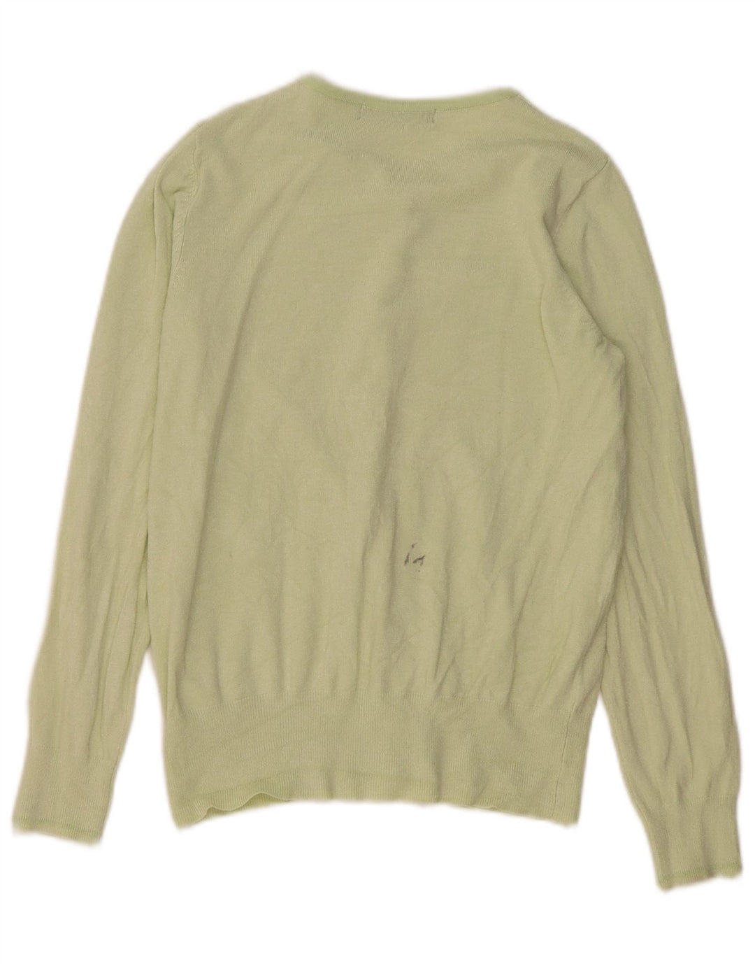 Marks & Spencer Damen-Cardigan-Pullover UK 12 Mittelgrüne Viskose