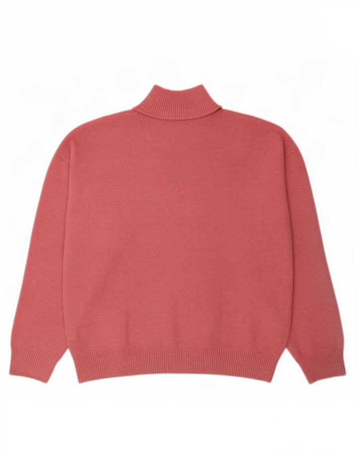 Marks & Spencer Rollkragenpullover für Damen, Gr. 14, Mittelrosa