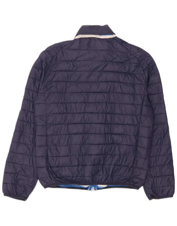 Invicta Damen-Jacke mit Kapuze, gepolstert, UK 18, XL, marineblaues Nylon