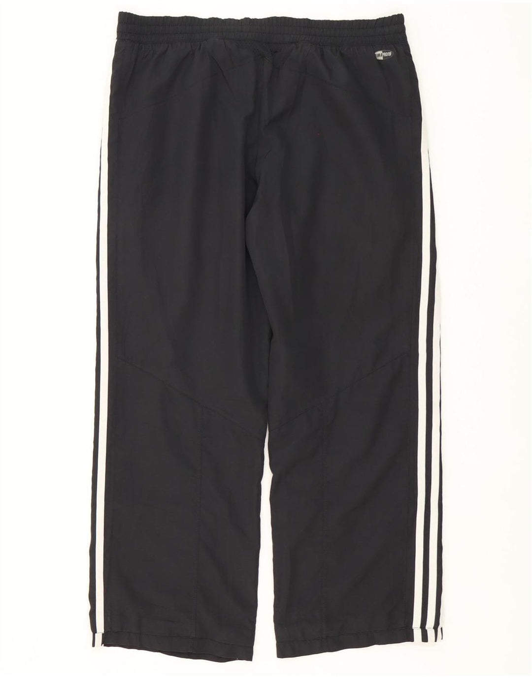Adidas Damen Clima Proof Trainingshose UK 12 Medium Schwarz Polyester