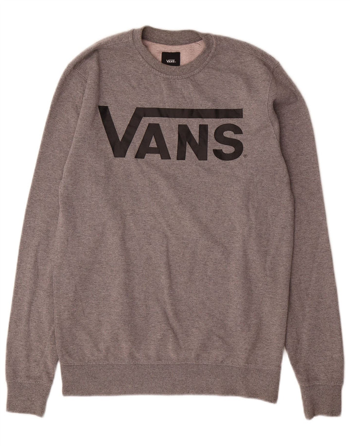 Vans Herren Graphic Sweatshirt Pullover XS Grau Baumwolle