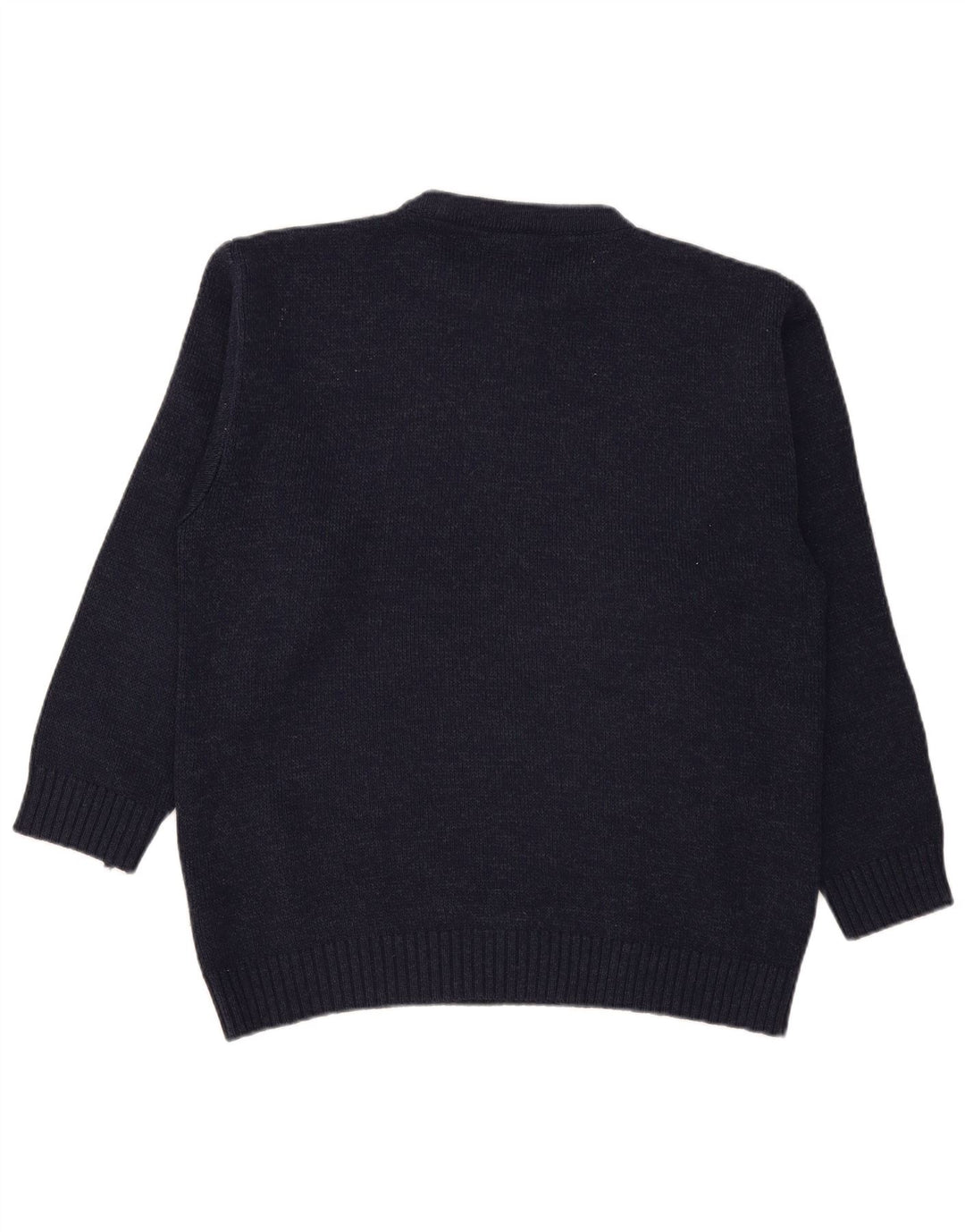 Four Seasons Herren-Pullover mit Rundhalsausschnitt, mittelgroßes Marineblau, gestreift, Acryl