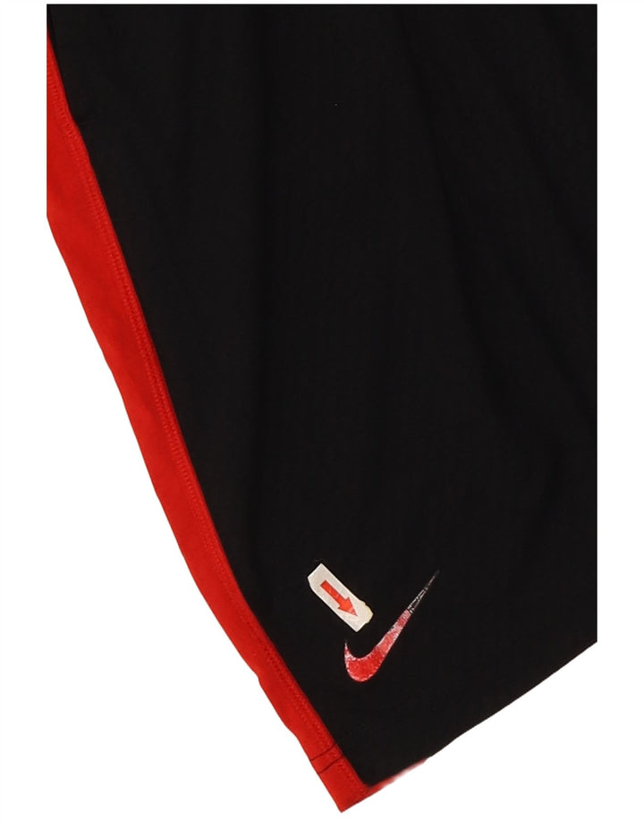 Nike Herren Dri Fit Sportshorts, groß, schwarzes Farbblock-Polyester