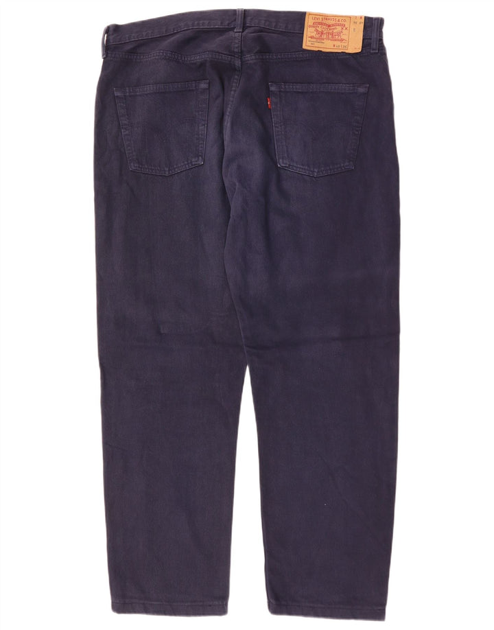 Levi's Herren 501 Straight Jeans W40 L28 Marineblau