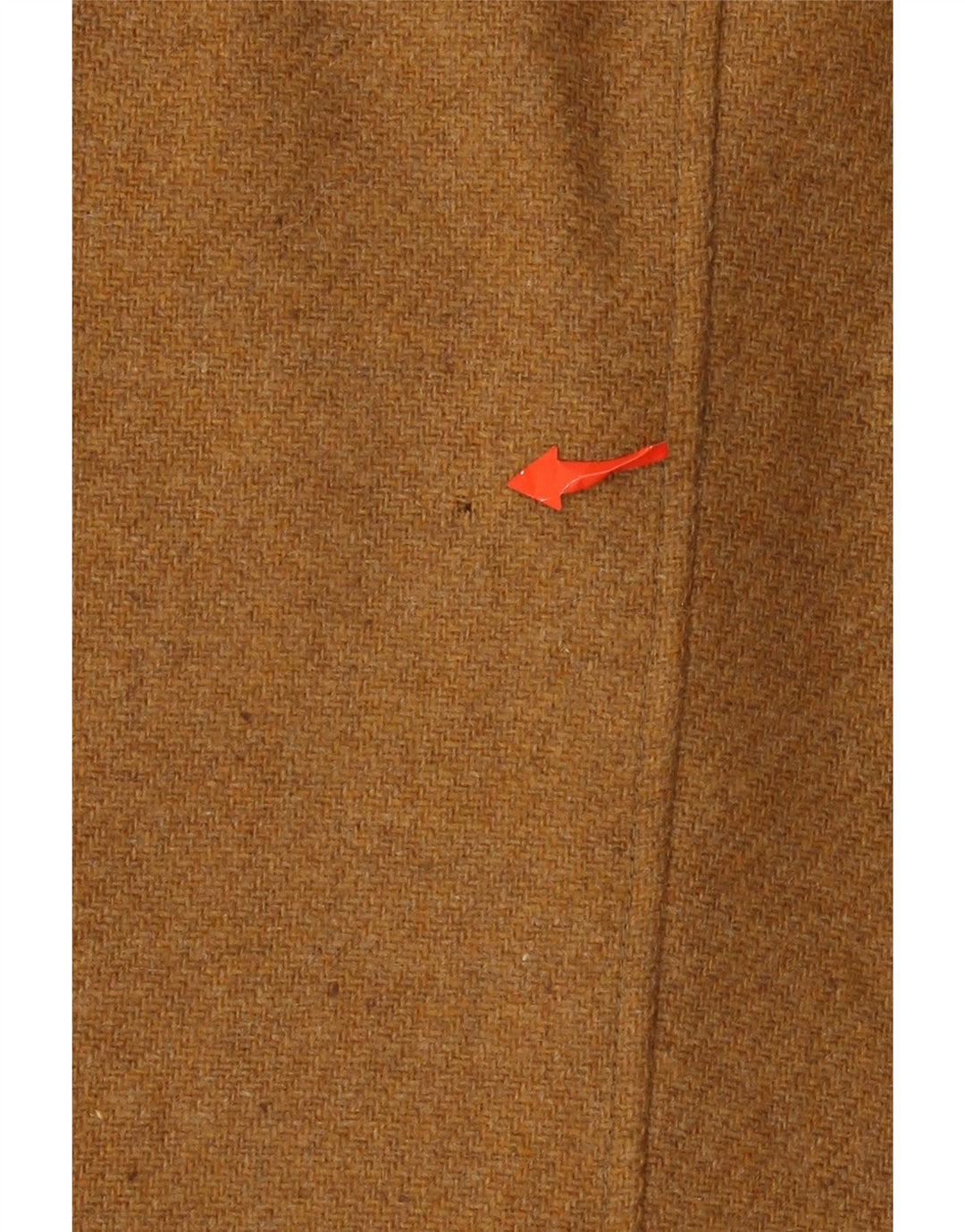 Vintage Herren 3-Knopf-Blazerjacke IT 48 Mittelbeige Wolle