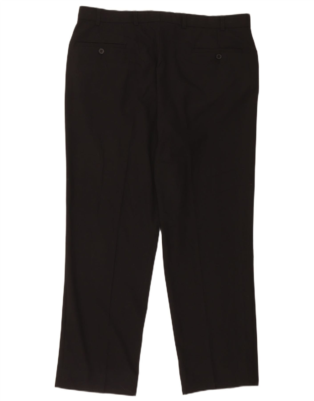 Marks & Spencer Gerade Freizeithose für Herren, W36, L29, Schwarz, Polyester