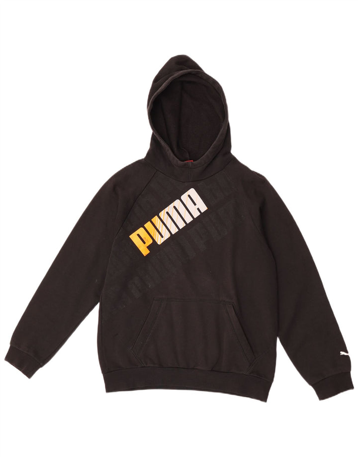 Puma Jungen Graphic Hoodie Pullover 13-14 Jahre Schwarz