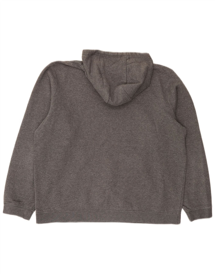 Nike Herren Hoodie Pullover XL Grau Baumwolle