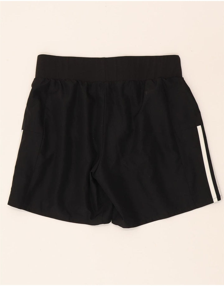 Adidas Damen Sportshorts UK 10 Small Schwarz Polyester