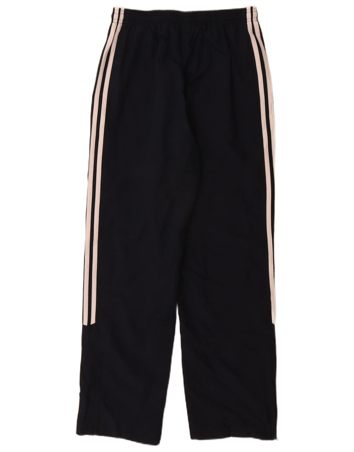 Adidas Damen-Trainingshose UK 12 Mittel Marineblau Polyester