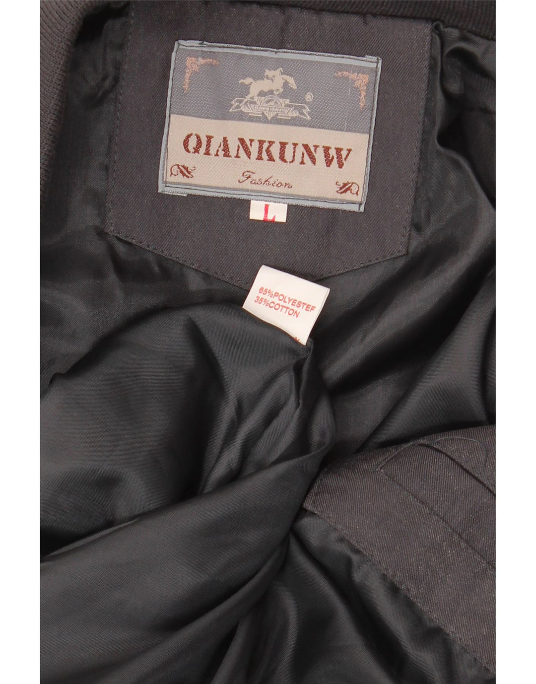 VINTAGE Herren Bomberjacke UK 40 Großes schwarzes Colourblock-Polyester