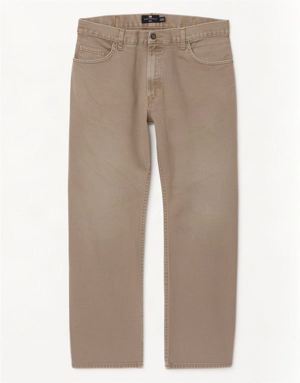 Marks & Spencer Herren Blue Harbor Straight Jeans W36 L29 Graue Baumwolle