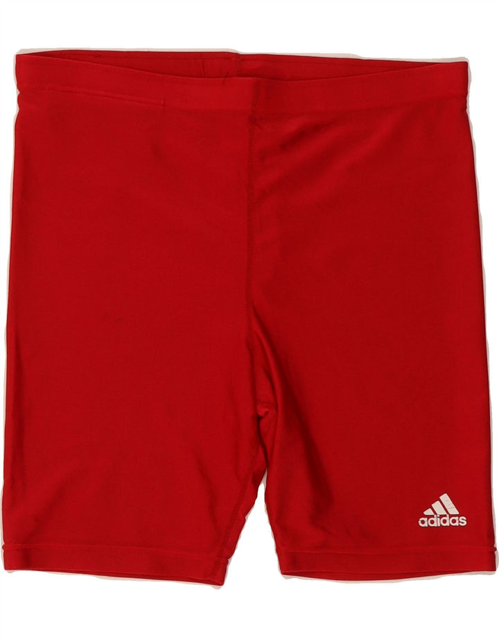 ADIDAS Mens Sport Shorts Large  Red Vintage Adidas and Second-Hand Adidas from Messina Hembry 