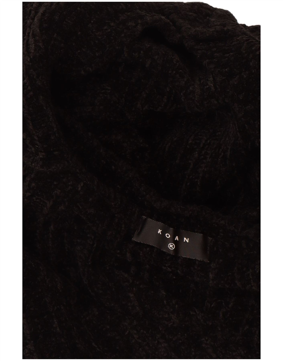 Vintage Herren V-Ausschnitt Pullover Pullover XL Schwarz Acryl