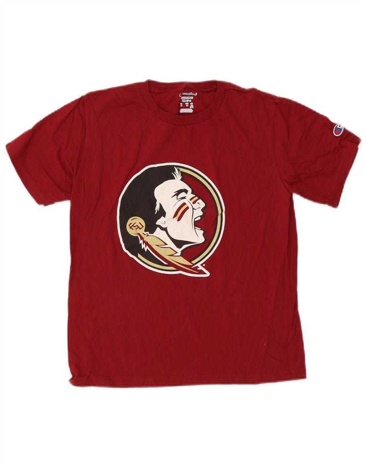 Champion T-Shirt mit Grafik für Jungen, 7–8 Jahre, Mittelrot