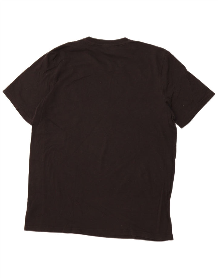 ADIDAS Herren T-Shirt Top Large Schwarz Baumwolle