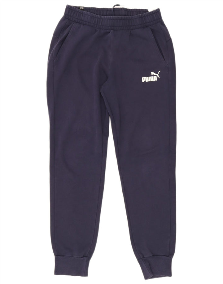 Puma Herren-Trainingshose, Jogginghose, mittelblau, Baumwolle