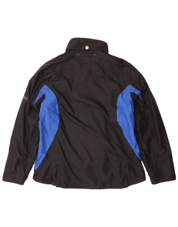 Musto Damen Übergroße Windjacke UK 16 Large Schwarz Colourblock