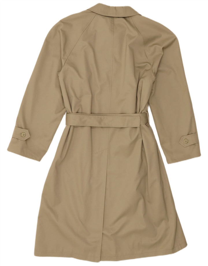 Vintage Herren Trenchcoat IT 46 Small Beige Polyester
