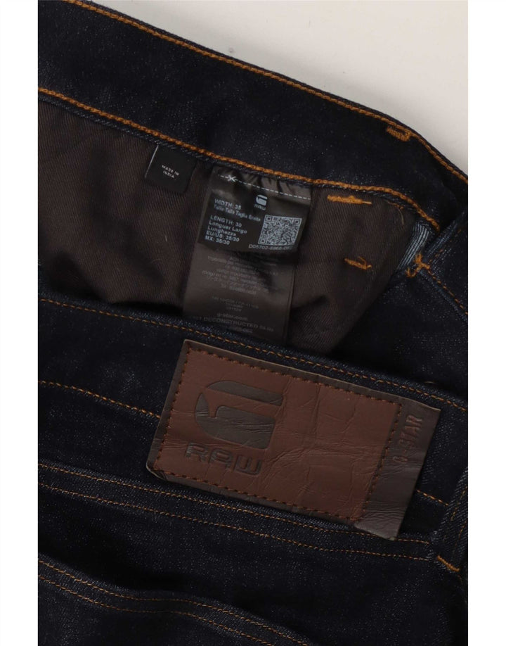 G-Star Herren Slim Jeans W35 L30 Marineblau Baumwolle