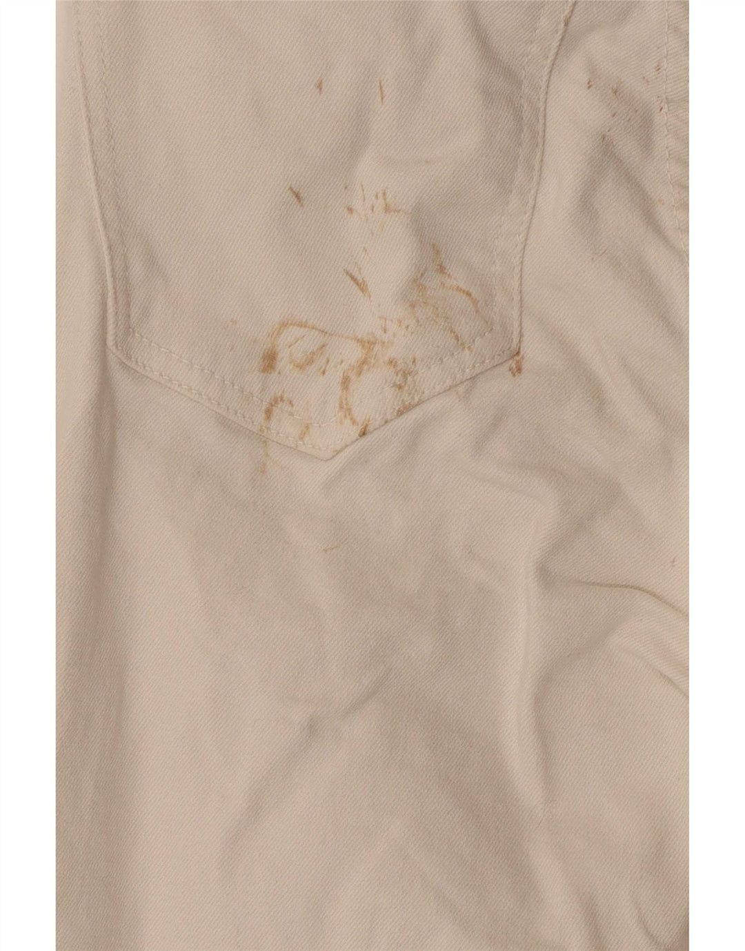 Zara Herren Schlagjeans EU 36 XS W26 L25 Weiß