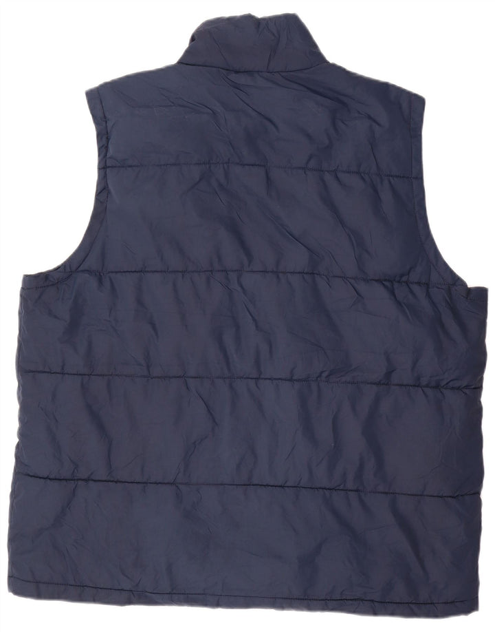 IZOD Herren Wattierte Weste UK 42 XL Marineblau Polyester